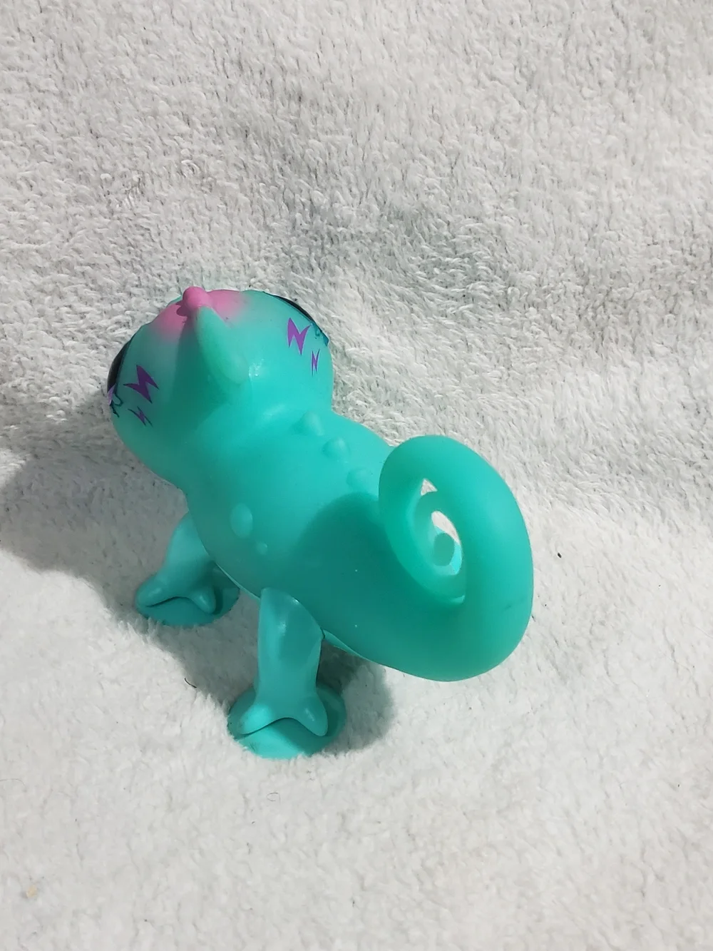 Teal & Pink Chameleon Play Figure - Kids Action Toy